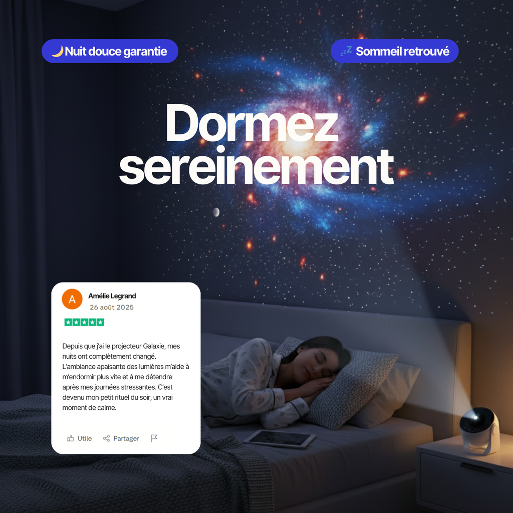 Projecteur galaxie PYXA